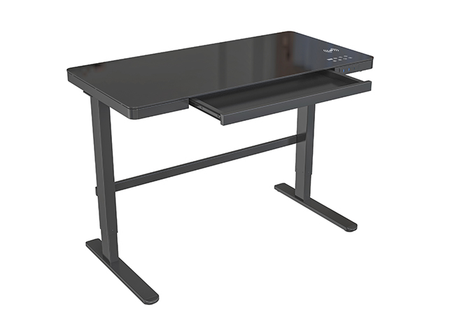 VM-GHED121D-G2 钢化玻璃款电动升降桌